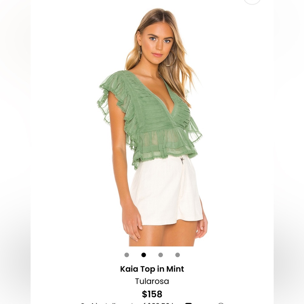 Tularosa Kaia Top in Mint